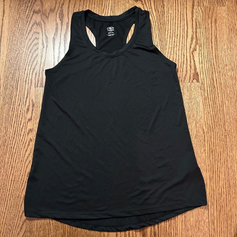 Athletic Women's Sports Top Size S Black Sleeveless